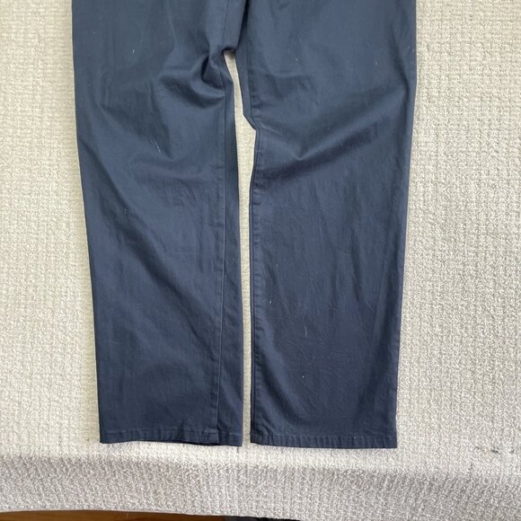 Lee Relaxed Fit 1889 Pants Womens Size 10 Medium Straight Leg Navy Blue Read - Picture 4 of 16